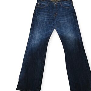 American Eagle Outfitters Dark Blue Relaxed Jeans